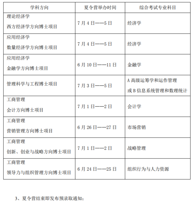 清华大学经济管理学院2019年优秀大学生博士夏令营报名通知