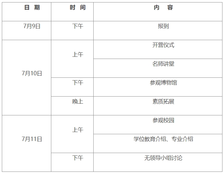 北京国家会计学院2024年全国优秀大学生夏令营通知